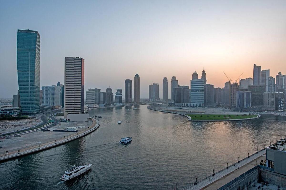 Apartment Elegant Studio Business Bay - Balcony With Skyline Views *